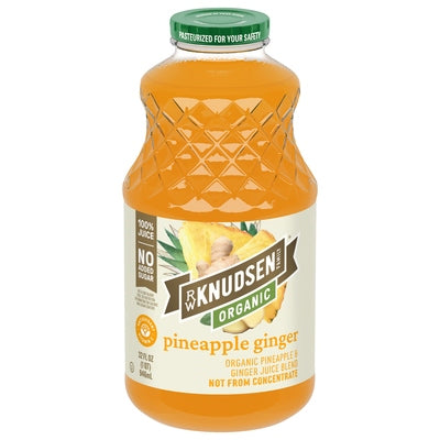 R W Knudsen 100% Juice Organic Pineapple Ginger Og2 6/32 oz [UNFI #3108875 ] [ebt]