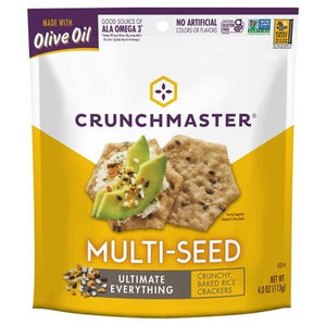 Crunchmaster Crackers Multi-Seed Ultimate Everything 12/4 OZ [UNFI #2403152] [ebt]