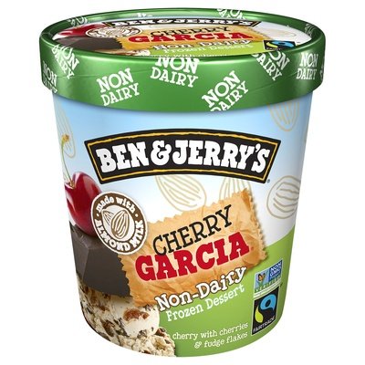 Ben & Jerrys Non Dairy Cherry Garcia 8/PINT [UNFI  #2098507]