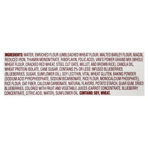 Vans International Foods Power Grain Blueberry Waffles 12/9 OZ [UNFI  #2282663]