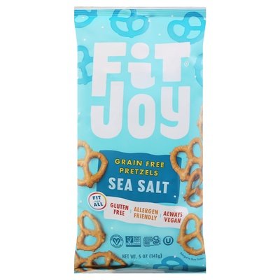 Fitjoy Pretzels Grain Free Sea Salt 12/5 OZ [UNFI #2446276] [ebt]