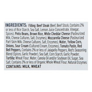 Reds All Natural Steak & Cheese 12/5 OZ [UNFI  #1262542]