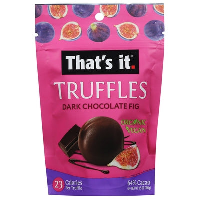 Thats It Truffles Dark Chocolate Fig 6/3.5 OZ [UNFI #2656882] [ebt]