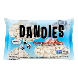 Dandies Marshmallows Vegan Vanilla Flavored Mini 12/10 OZ [UNFI #1523323] [ebt] T