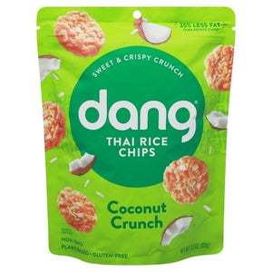 Dang Thai Rice Chips Coconut Crunch Sweet & Crispy 12/3.5 OZ [UNFI #1982834] [ebt]