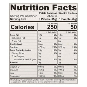 Sukhis Samosas Cilantro & Chutney 6/10 OZ [UNFI  #2784478]