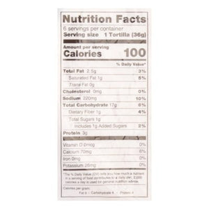 OG2 La Tortilla Traditnl Flour Tortilla 10/7.62 OZ [UNFI  #1714245]