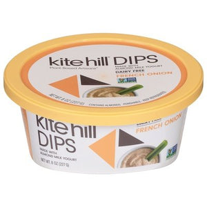 Kite Hill Dips Dairy Free French Onion 6/8 OZ [UNFI #2415289] [ebt]