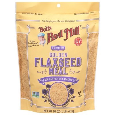 Bobs Red Mill Flax Seed Meal Golden Premium 4/16 OZ [UNFI #2153195] [ebt]