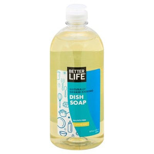 Better Life Dish Soap Lemon Mint 1/22 OZ [UNFI #1203207] T