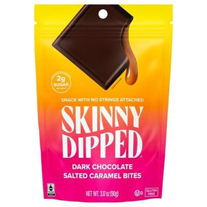 Skinnydipped Bites Dark Chocolate Salted Caramel 10/3.17 OZ [UNFI #2882405] [ebt] T