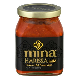 Mina Red Pepper Sauce Moroccan Mild 12/10 OZ [UNFI #2096469] [ebt]