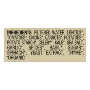 Dr Mcdougalls Soup Organic Lentil Vegetable With Kale 6/18 OZ [UNFI #660811] [ebt]