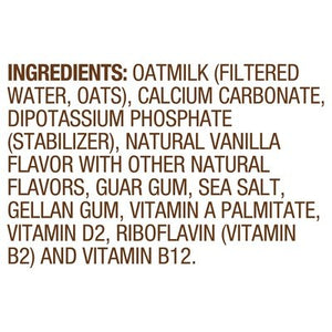 Planet Oat Oatmilk Vanilla Unsweetened 6/52 OZ [UNFI #2768026] [ebt] T