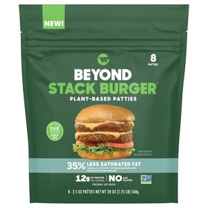 Beyond Meat Burger Stack Patties Plant Bs 9/8/2.5 Z [UNFI  #2998367]