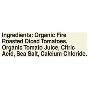 Muir Glen Tomatoes Diced Fire Roasted 12/14.5OZ [UNFI #0106351] [ebt]