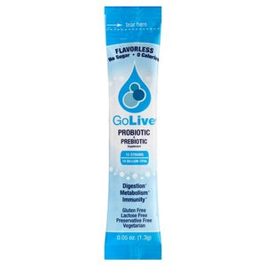 Go Live Probiotic & Prebiotic Supplement Flavorless 28/.05 OZ [UNFI #1012509] T