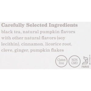 Bigelow Pumpkin Spice Black Tea 6/18 BAG [UNFI #2418465] [ebt]