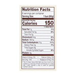 Ozery Apl/Cinn Morn Rnds 6/12.7 OZ [UNFI  #0703199]