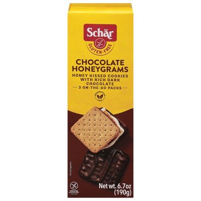 Schar Honeygrams Gluten-Free Chocolate 6/6.7 OZ [UNFI #2233229] [ebt]