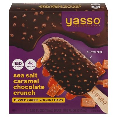 Yasso Sea Salt Caramel Crunch 8/4/2.65Z [UNFI  #2576536]
