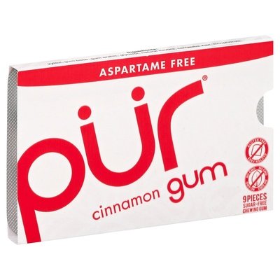 Pur Gum Chewing Gum Sugar-Free Cinnamon 12/12.6GR [UNFI #1608454] [ebt] T
