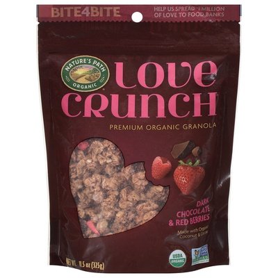 Natures Path Granola Organic Premium Dark Chocolate & Red Berries 6/11.5 OZ [UNFI #1085349] [ebt]