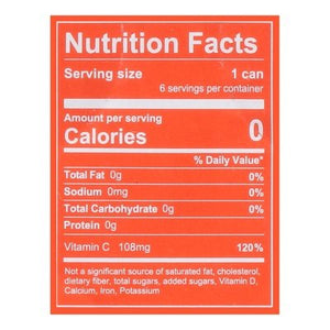 Hop Wtr Sparkling Hop Water Blood Orange Non-Alcoholic 4/6/12 OZ [UNFI #2821767] [ebt] T