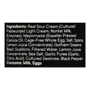 Gotham Greens Dressing & Dip Green Goddess 6/10 OZ [UNFI #2568046] [ebt]