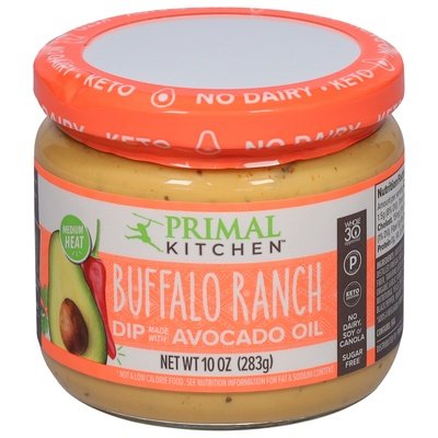 Primal Kitchen Dip Buffalo Ranch 6/10 OZ [UNFI #2758555] [ebt]