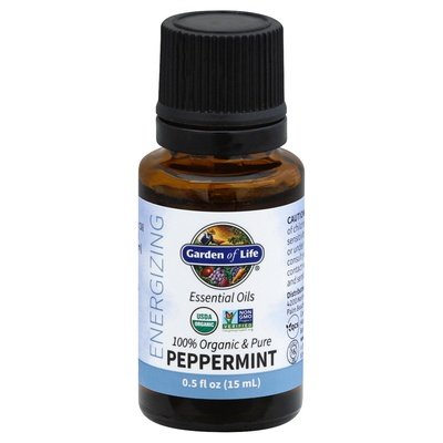 Garden Of Life Essential Oils Peppermint Organic 0.5 OZ [UNFI #2308542] T
