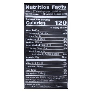 Ascent Whey Protein Powder Blend Chocolate 2 LB [UNFI #2303519] T