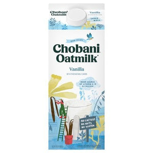 Chobani Oatmilk Vanilla 6/52 OZ [UNFI #2923787] [ebt]
