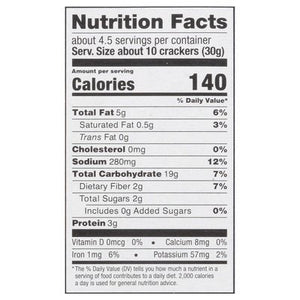 Patagonia Provisions Crackers Organic Sourdough Sea Salt 6/4.4 OZ [UNFI #2968360] [ebt]