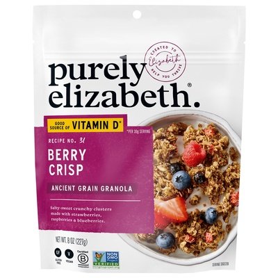 Purely Elizabeth Ancient Grain Granola Berry Crisp 6/8 OZ [UNFI #2907335] [ebt]