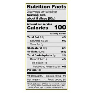 Tofurky Deli Slices Plant-Based Peppered 6/5.5 OZ [UNFI #1221928] [ebt]
