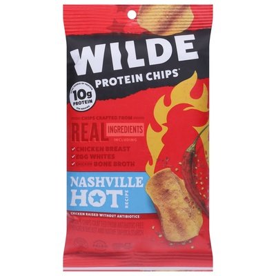 Wilde Protein Chips Nashville Hot Recipe 12/2.25 OZ [UNFI #2406346] [ebt]