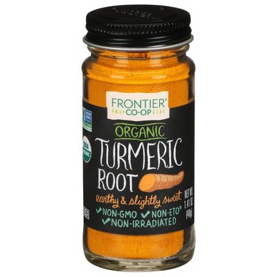 Frontier Nat Prod Co-Op Turmeric Root Organic 1.41 OZ [UNFI #0633669] [ebt]