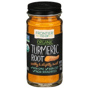 Frontier Nat Prod Co-Op Turmeric Root Organic 1.41 OZ [UNFI #0633669] [ebt]