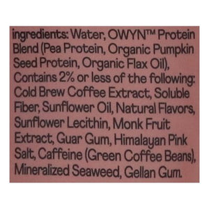 Owyn-Only What You Need Coffee Shake Non-Dairy Vanilla Latte 12/12 OZ [UNFI #3040664] [ebt]