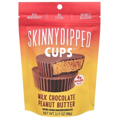 Skinnydipped Cups Milk Chocolate Peanut Butter 10/3.17 OZ [UNFI #2699486] [ebt] T