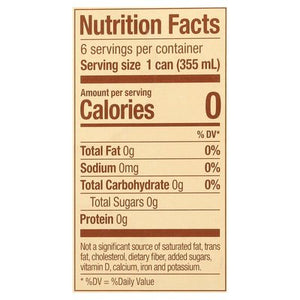 Zevia Soda Zero Sugar Creamy Root Beer 4/6/12 OZ [UNFI #2980613] [ebt] T