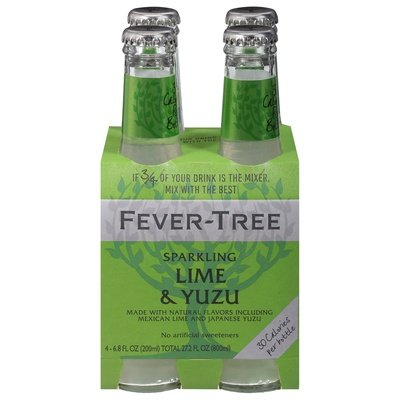 Fever-Tree Soda Lime & Yuzu Sparkling 6/4/6.8 Z [UNFI #2686814] [ebt]