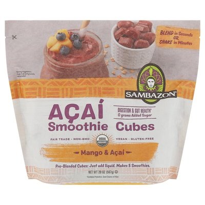 Sambazon Cubes Smoothie Mango Acai 6/20 OZ [UNFI  #2906766]