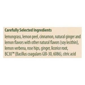 Bigelow Bigelow Lemon Ginger Probiotics Caffeine Free Herbal Tea Tea Bags 18 Ct 6/18 Bag [UNFI #0836478] [ebt]