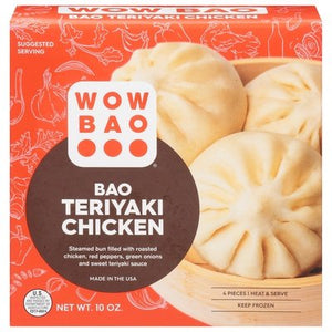 Wow Bao Bao Teriyaki Chicken 8/10 OZ [UNFI  #3002151]