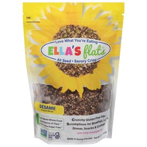 Ellas Flats Savory Crisp Sesame Original Recipe 6/6 OZ [UNFI #2856813] [ebt]