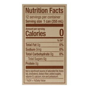 Zevia Soda Root Beer Creamy 2/12/12 OZ [UNFI #2892206] [ebt] T