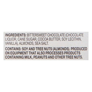 Endangered Species Chocolate Dark Chocolate Almonds & Sea Salt 72% Cocoa 12/3 OZ [UNFI #1186279] [ebt] T