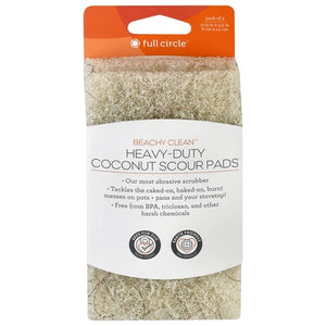 Full Circle Home Coconut Scour Pads Heavy-Duty 1 CT [UNFI #3084217] T